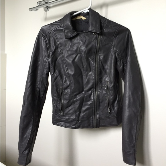 Faux Leather Jacket - Picture 3 of 4